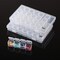 28 Grids, 2 Pack, Bead Storage Containers with 160pcs Label Stickers, Diamond Art, Bead Box, Diamond Painting Organizer